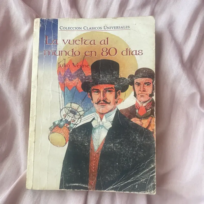 Libro 'La vuelta al mundo en 80 días' de Julio Verne - 1