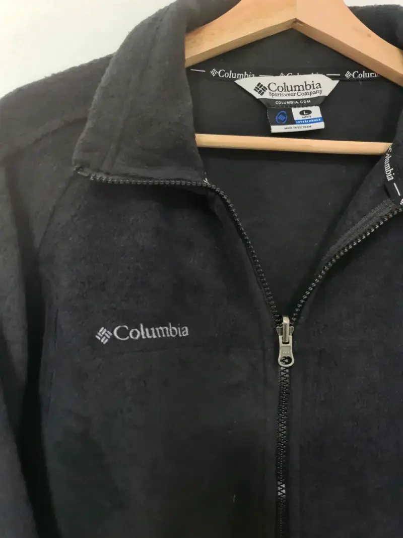 Chaqueta polar negra Columbia para hombre - 2