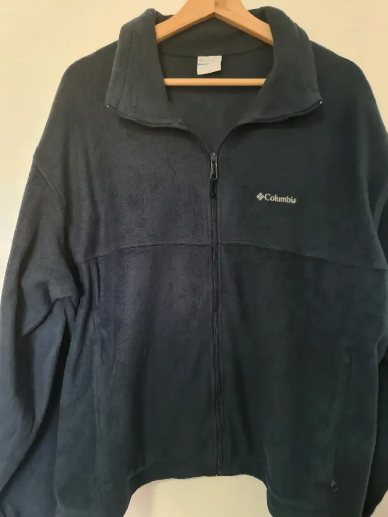 Chaqueta polar Columbia azul marino