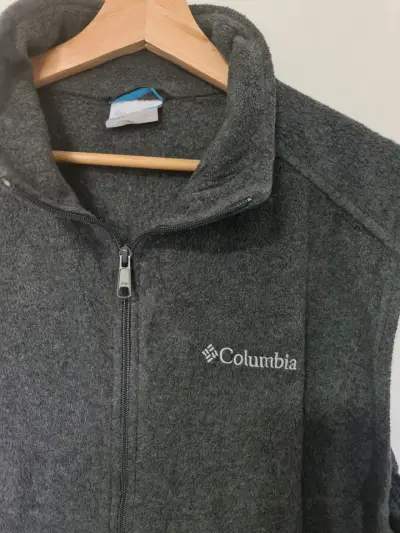 Chaleco polar sin mangas Columbia gris - miniatura 2