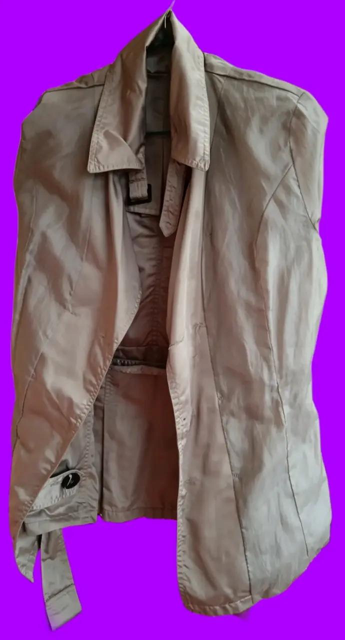 Abrigo trench beige para mujer Signus - 3