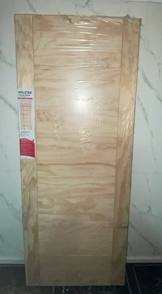 Puerta sólida de pino radiata Hölztek 80x200 cm - 1
