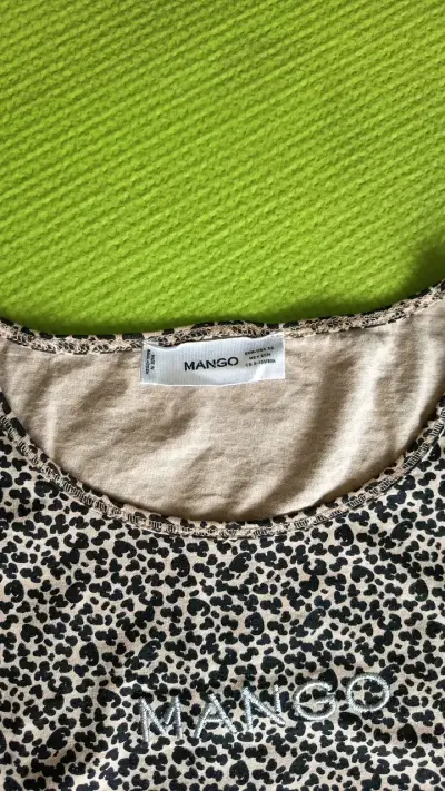 Polera estampada de leopardo Mango - miniatura 2