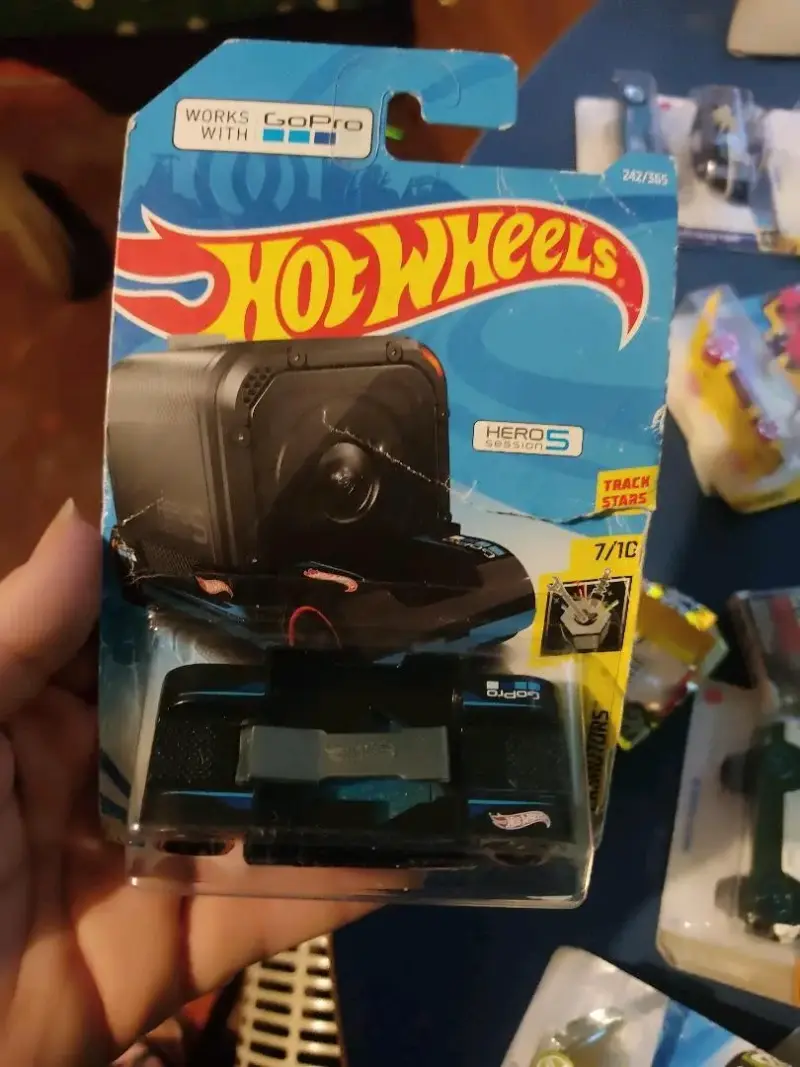 Set de autos Hot Wheels para GoPro - 1