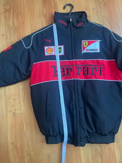 Chaqueta Ferrari Scuderia negra y roja - miniatura 3