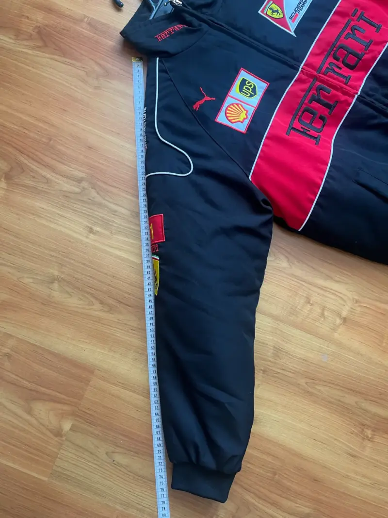 Chaqueta Ferrari Scuderia negra y roja - 4