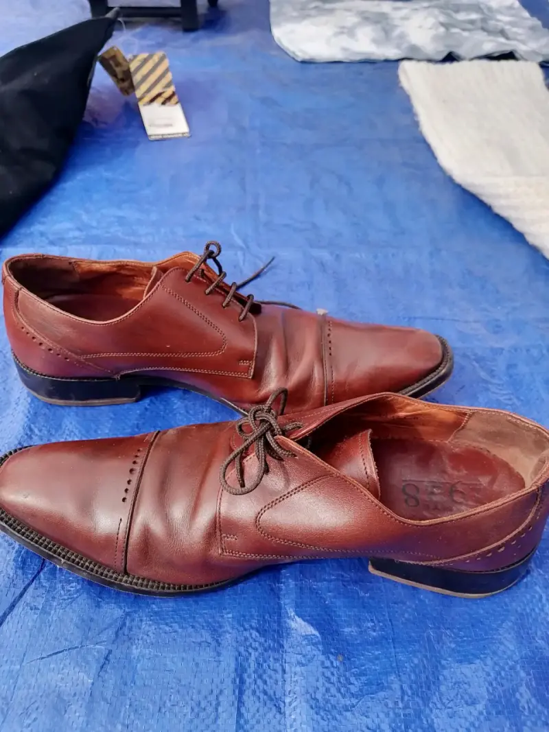 Zapatos de cuero marrón Guante 1928 para hombre - 2