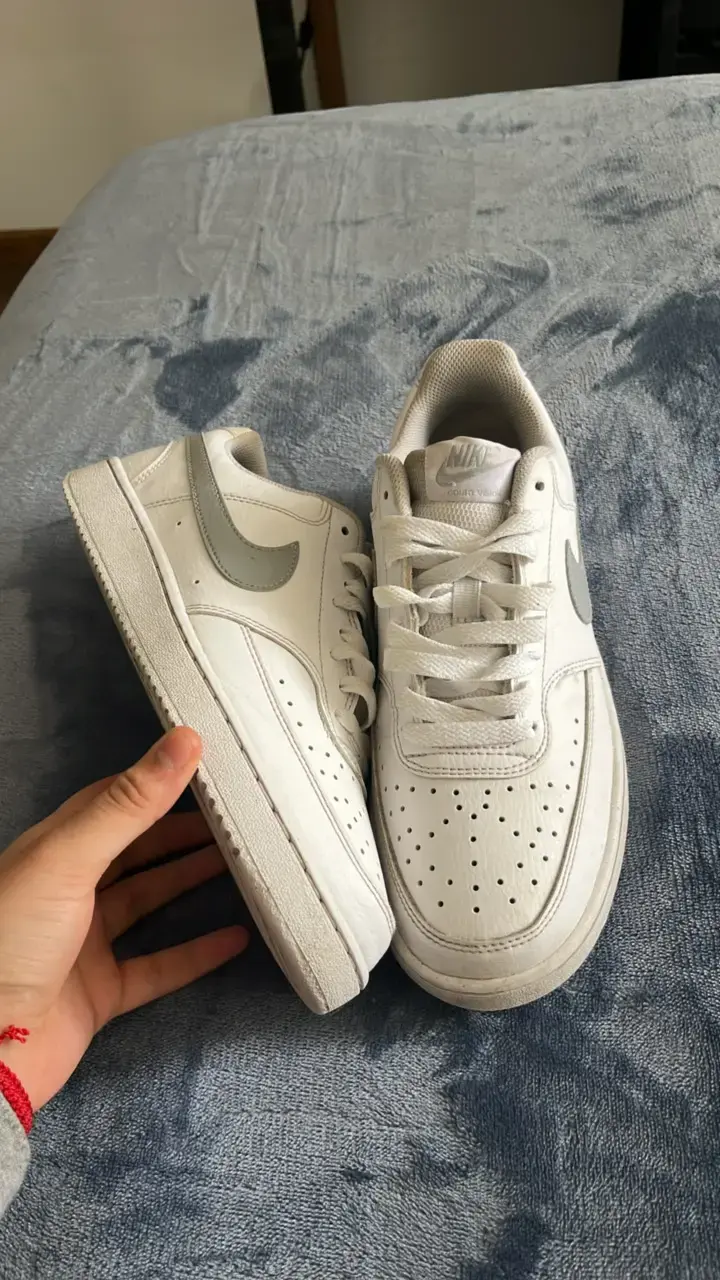 Zapatillas Nike Court Vision Low Blancas - 1