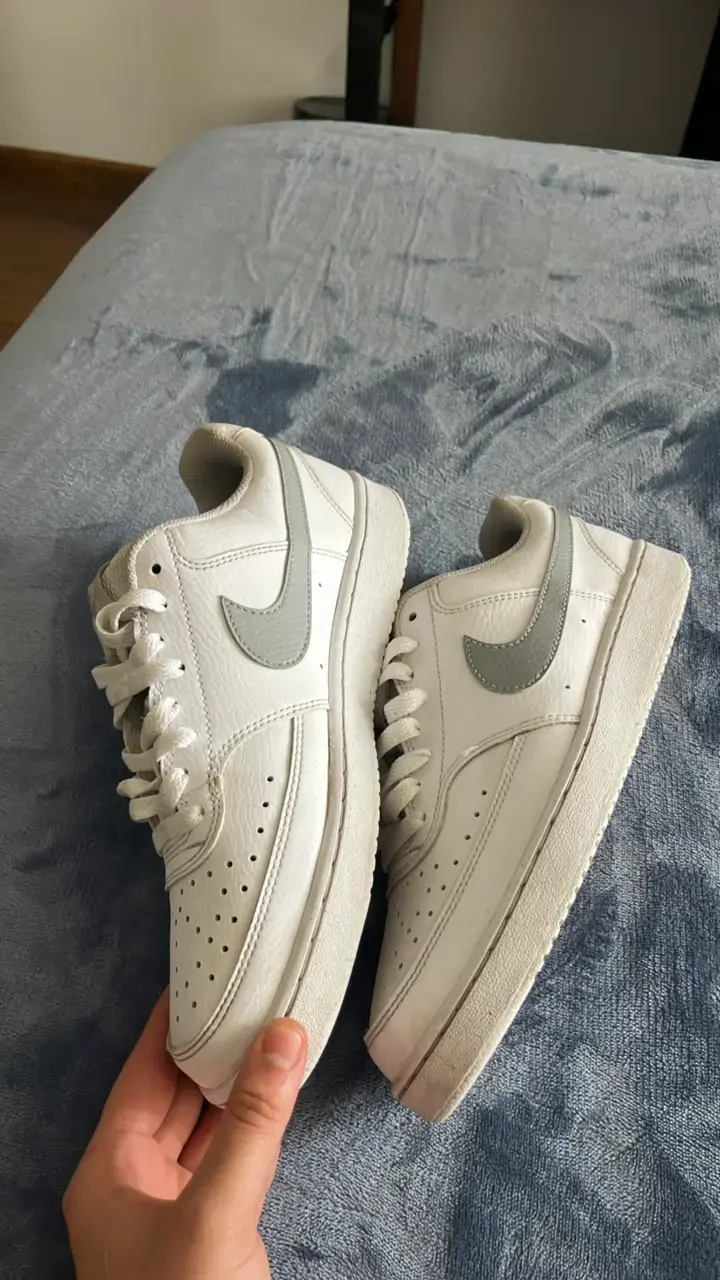 Zapatillas Nike Court Vision Low Blancas - 2