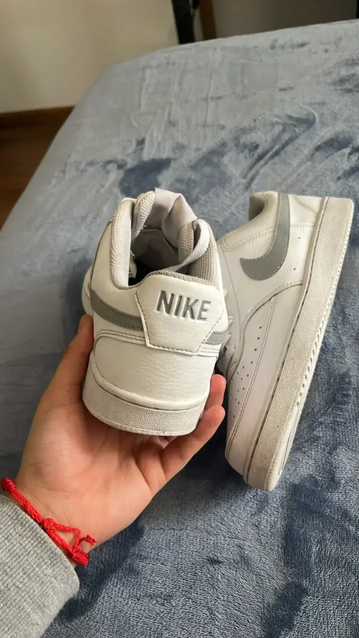 Zapatillas Nike Court Vision Low Blancas - 3