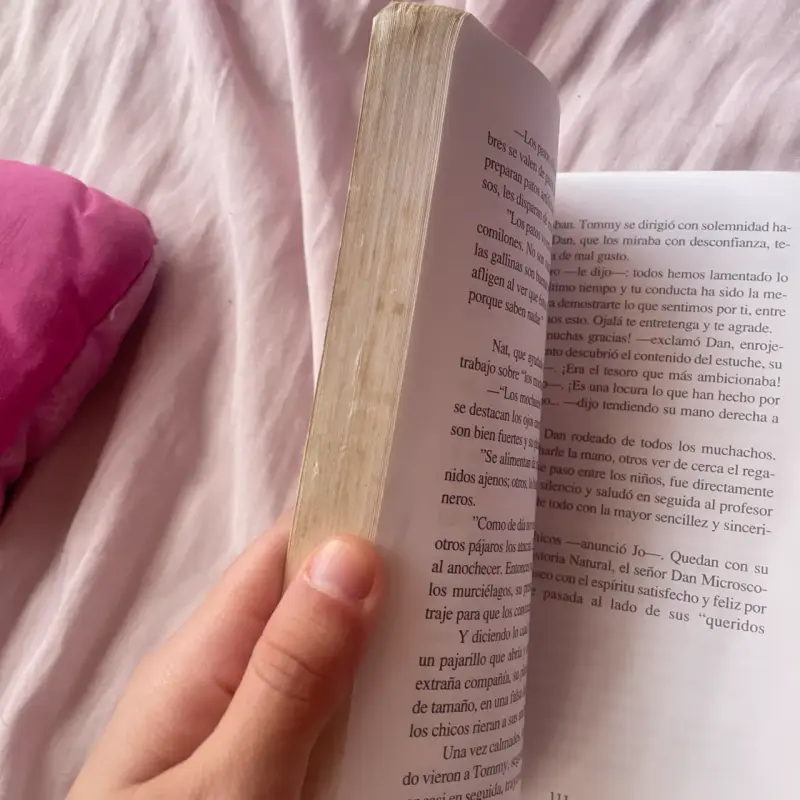 Libro 'Hombrecitos' de Louise M. Alcott - 3