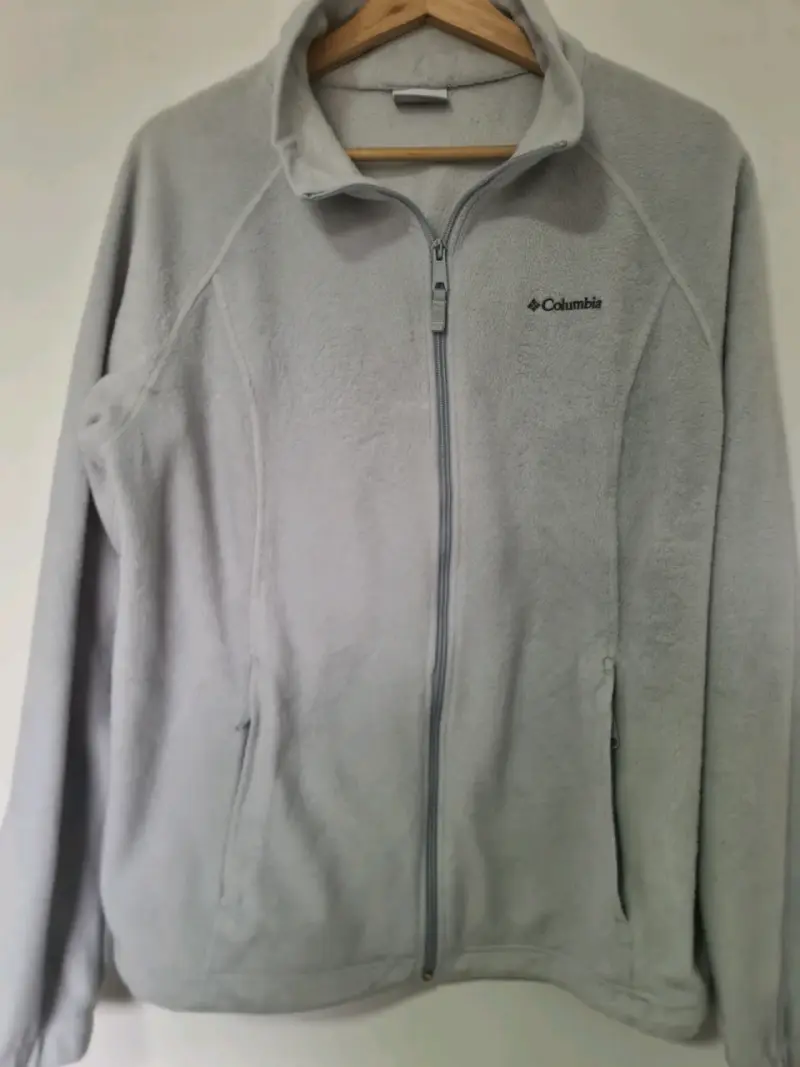 Chaqueta polar gris Columbia para mujer