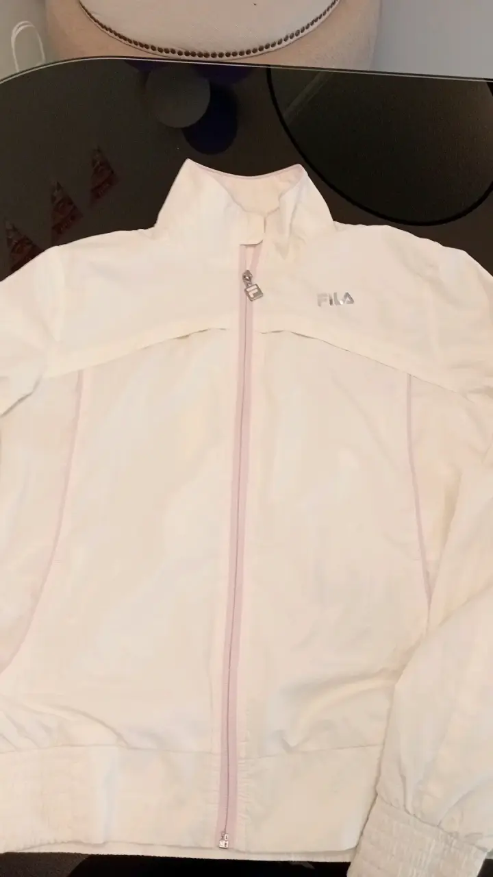 Chaqueta deportiva blanca Fila para mujer - 2
