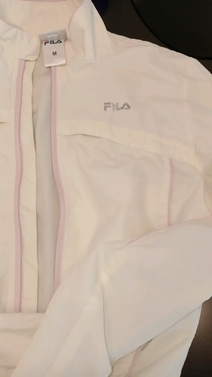 Chaqueta deportiva blanca Fila para mujer - 4