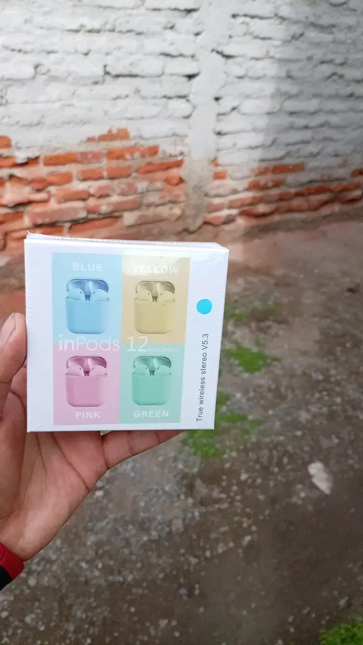 Auriculares Inalámbricos inPods 12 Colores Pastel - 1
