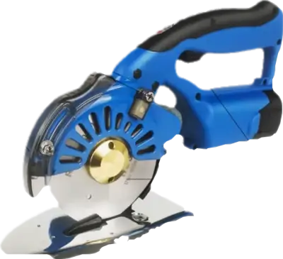 Tijeras eléctricas inalámbricas para tela azul - miniatura 1