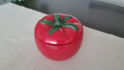Set de Cerámica  Tomate y Hojas de Alcachofa - miniatura 3
