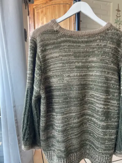 Sweater de Punto  Bicolor - miniatura 4