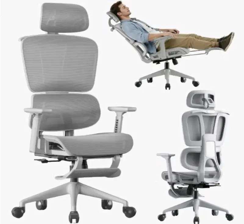 Silla ergonómica inteligente con soporte lumbar - 2