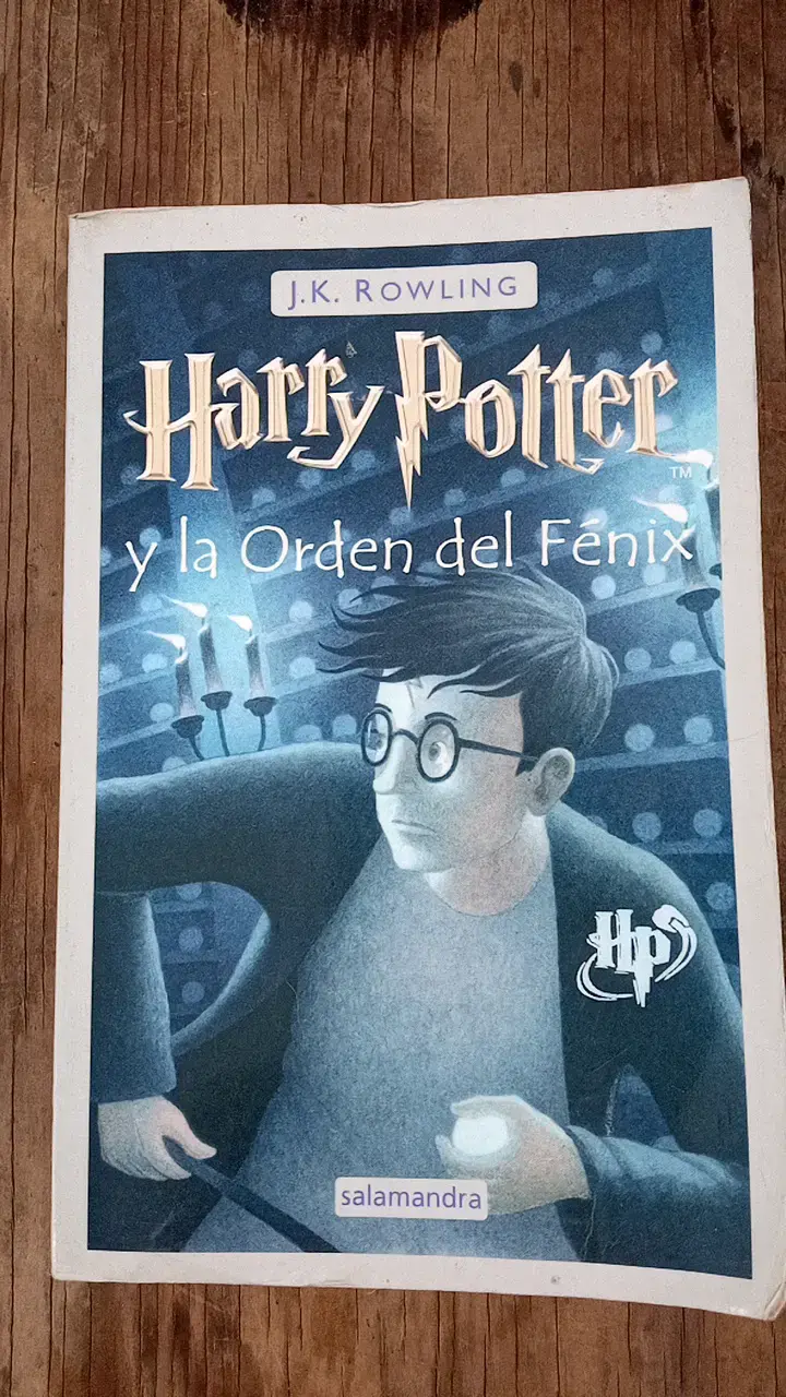 Libro Harry Potter y la Orden del Fénix de J.K. Rowling