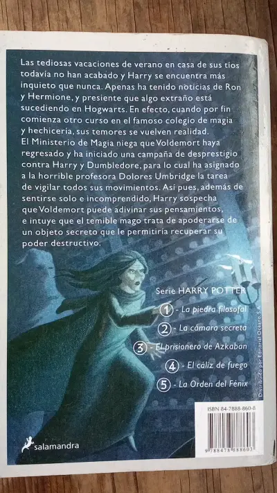 Libro Harry Potter y la Orden del Fénix de J.K. Rowling - miniatura 2