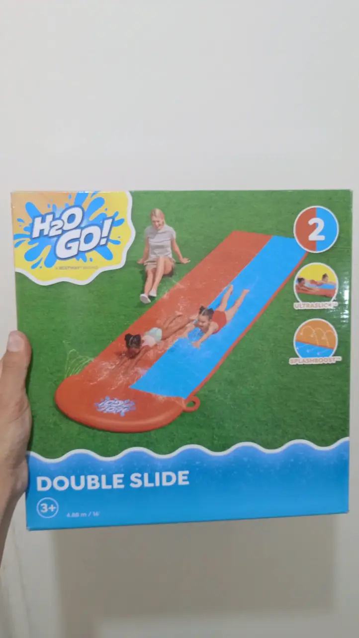 Tobogán de Agua Doble H2O GO! para Niños