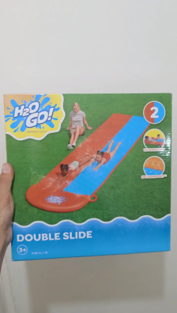 Tobogán de Agua Doble H2O GO! para Niños - 2