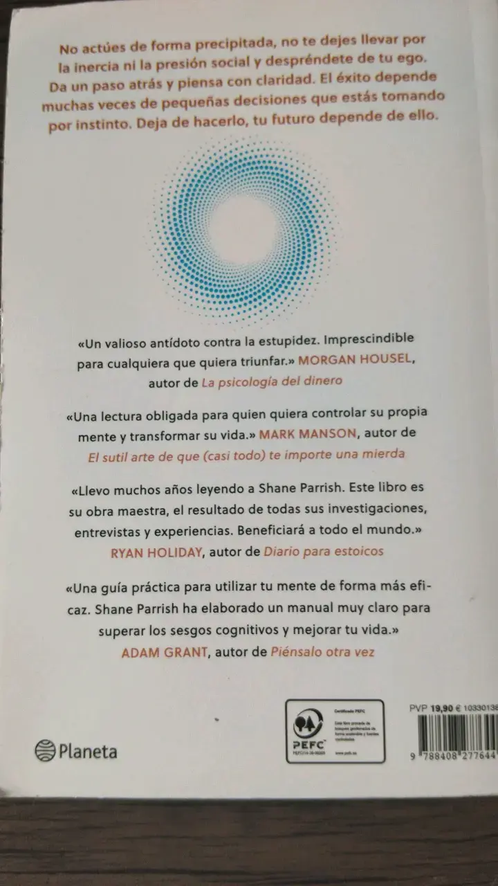 Libro 'Pensar con Claridad' de Shane Parrish - 2