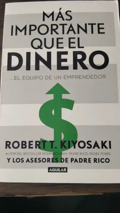 Libro Más Importante Que El Dinero. Robert Kiy - miniatura 1