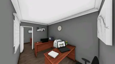 Oficina contenedor con baño y cocina 40 pies - miniatura 6