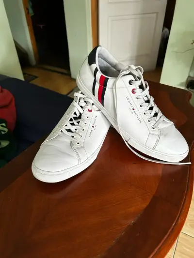 Zapatillas blancas Tommy Hilfiger para hombre - miniatura 1