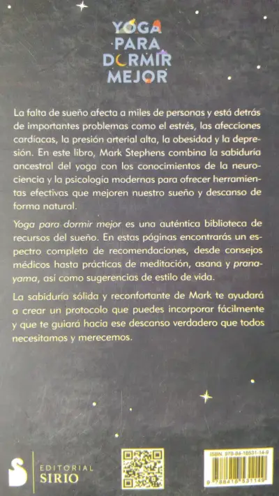 Libro Yoga Para Dormir Mejor de Mark Stephens - miniatura 2