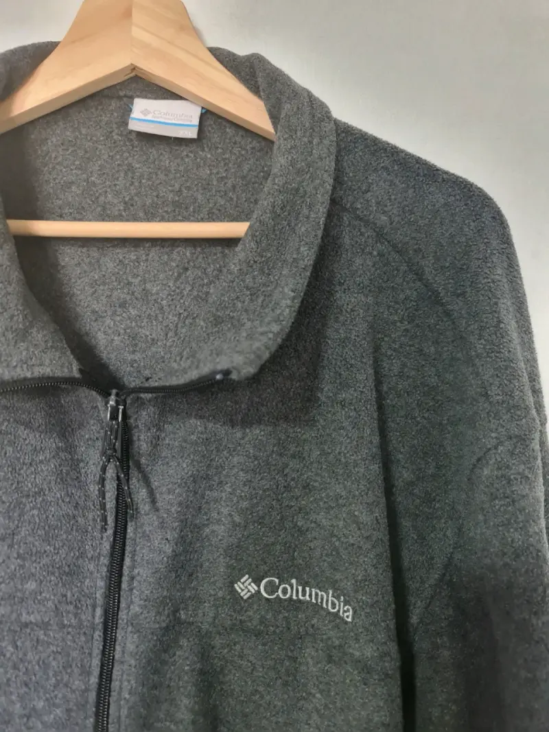 Chaqueta polar gris Columbia para hombre - 2