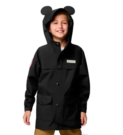Parka para niños Mickey Mouse negra Columbia - miniatura 2