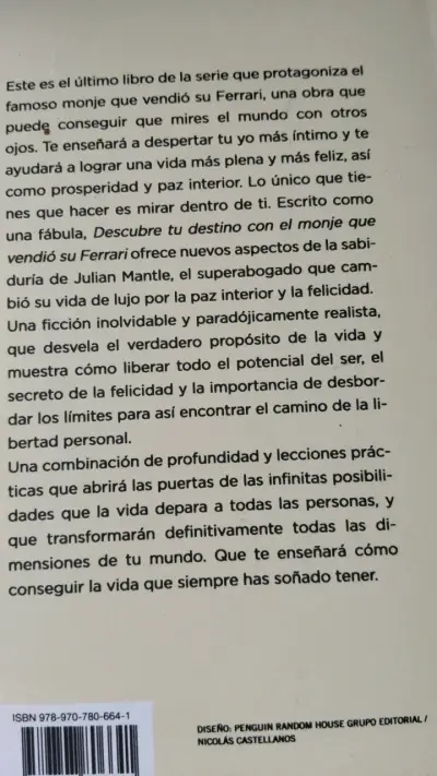 Libro Descubre Tu Destino Robin Sharma ALTERNATIVO - miniatura 3
