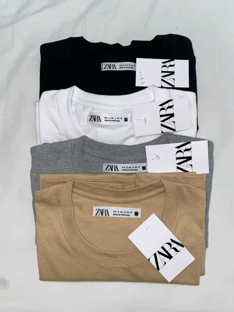 Poleras Stylo Zara Hombre y Mujer - 6