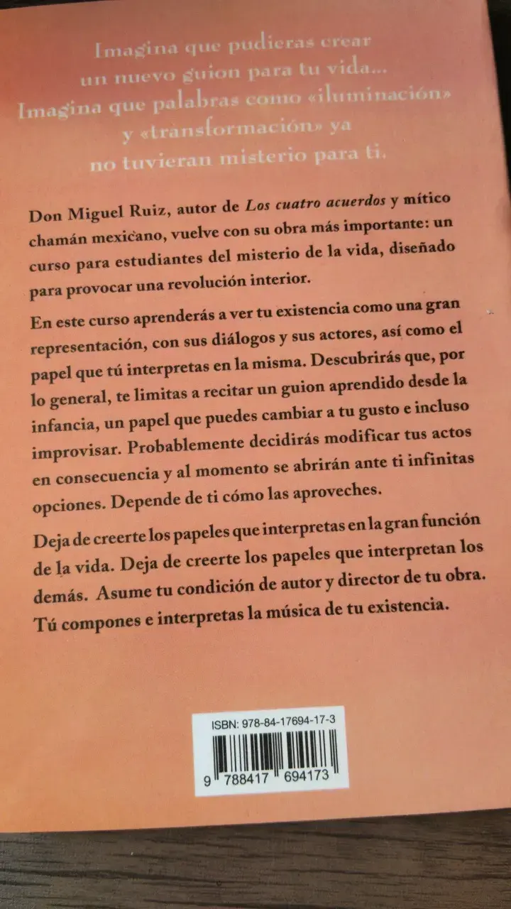 Libro 'El Actor de Don Miguel Ruiz y Barbara Emrys - 2