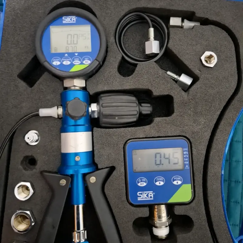 Kit de calibración de presión SIKA con accesorios - 1