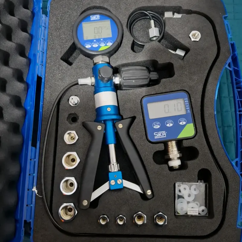 Kit de calibración de presión SIKA con accesorios - 2