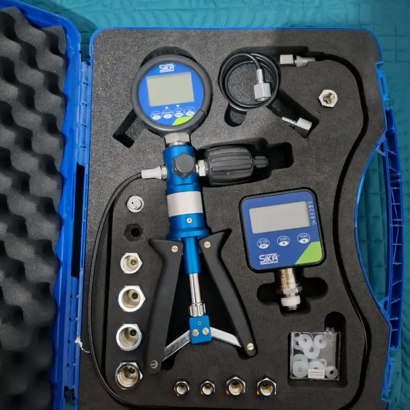 Kit de calibración de presión SIKA con accesorios - 4
