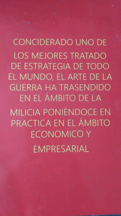 Libro El Arte de la Guerra de Sun Tzu - miniatura 2