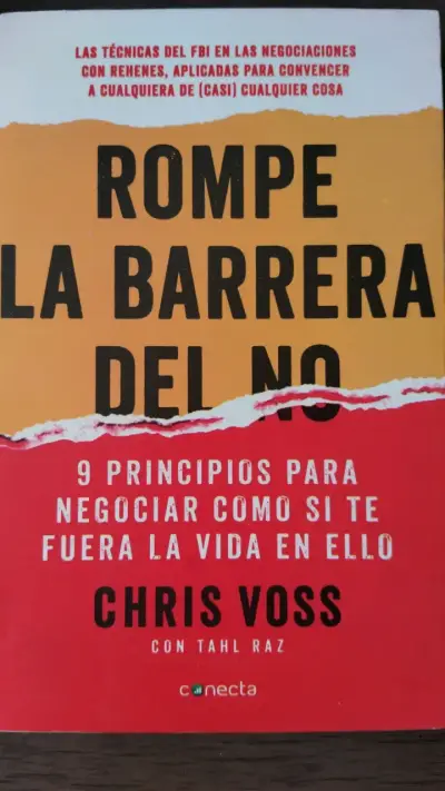 Libro 'Rompe la Barrera del No' de Chris Voss - miniatura 1