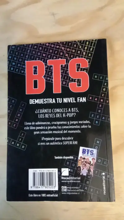 Libro BTS Demuestra Tu Nivel Fan - miniatura 2