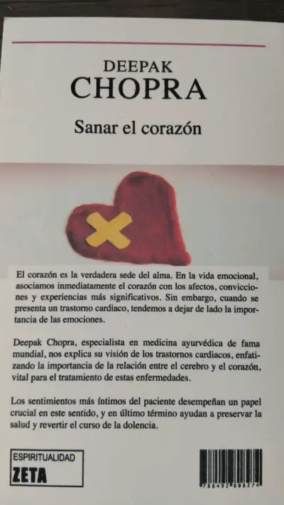 Libro 'Sanar el Corazón' de Deepak Chopra - miniatura 2