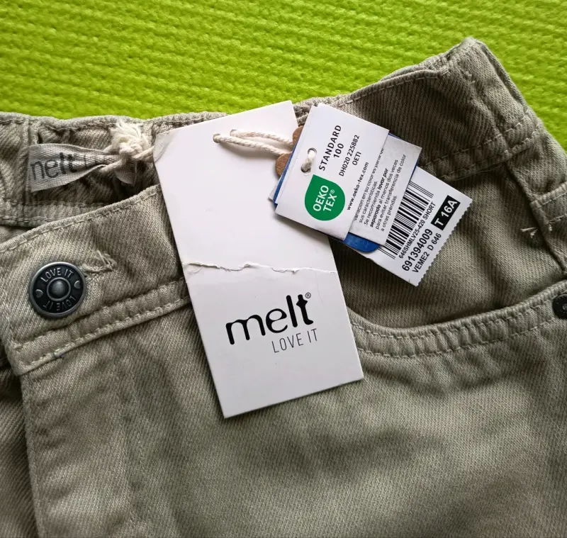 Shorts de mezclilla beige Melt Love It - 2