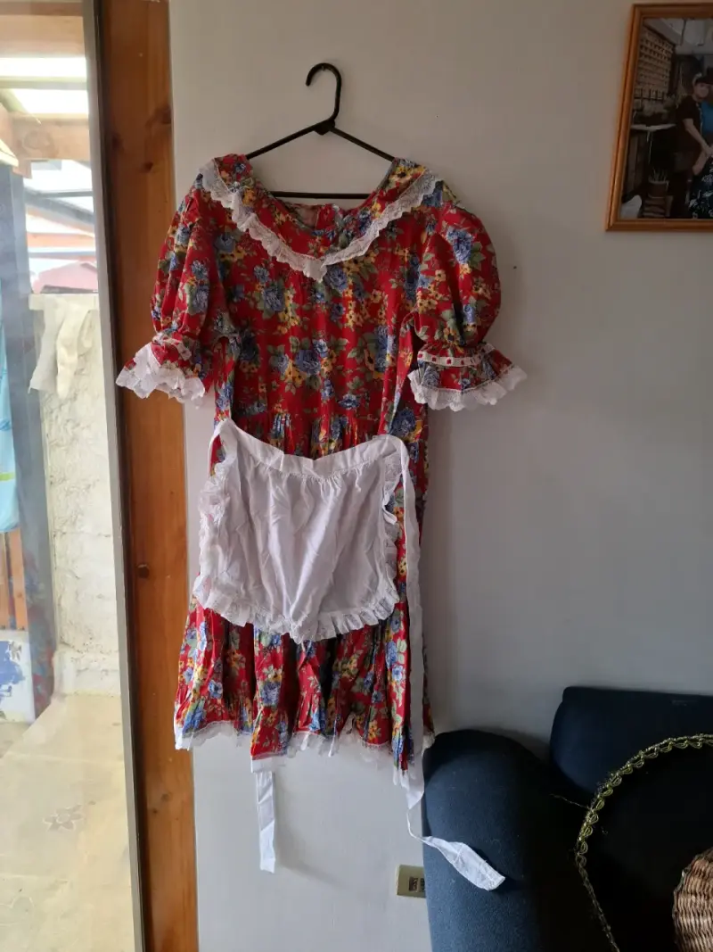 Vestido de huasa Chileno