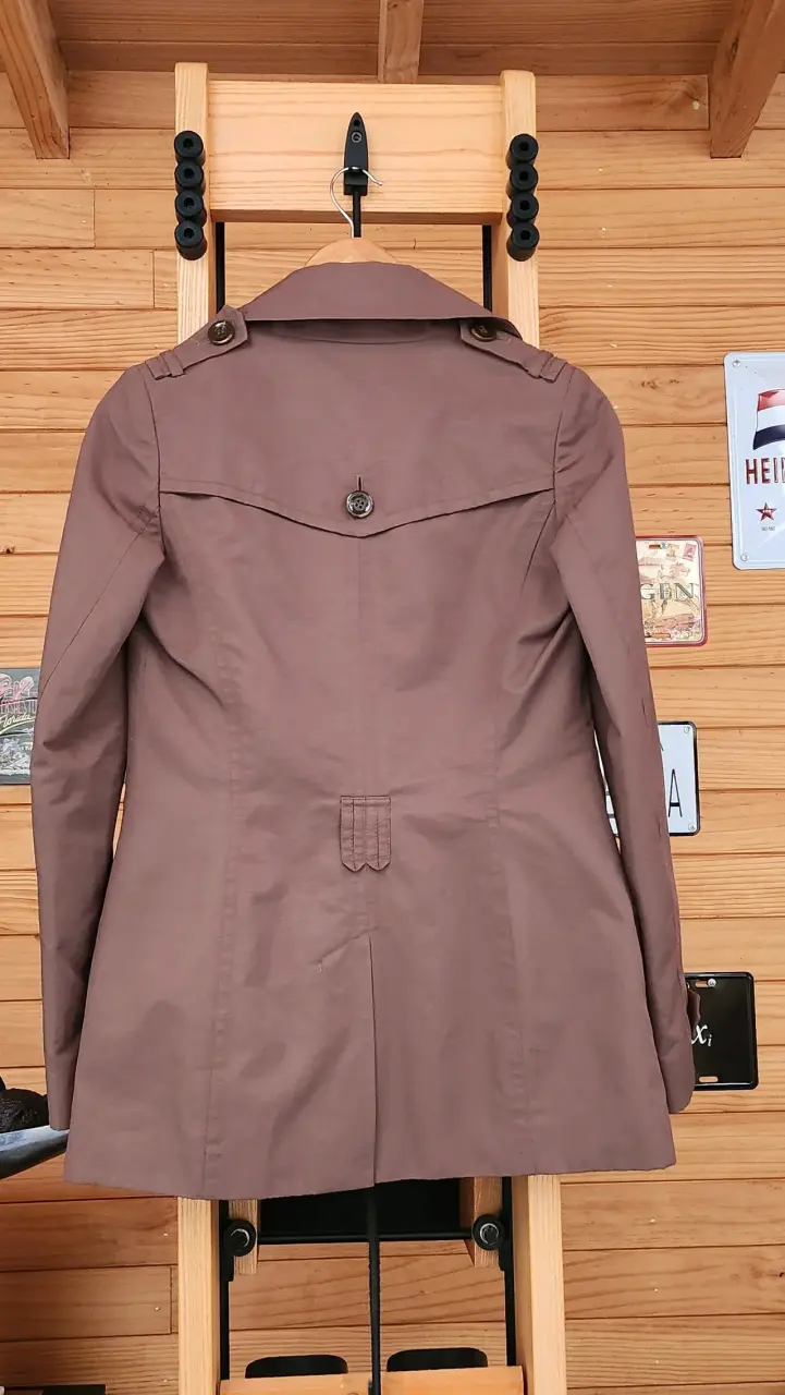 Trench marrón de algodón Carven talla 36 - 2