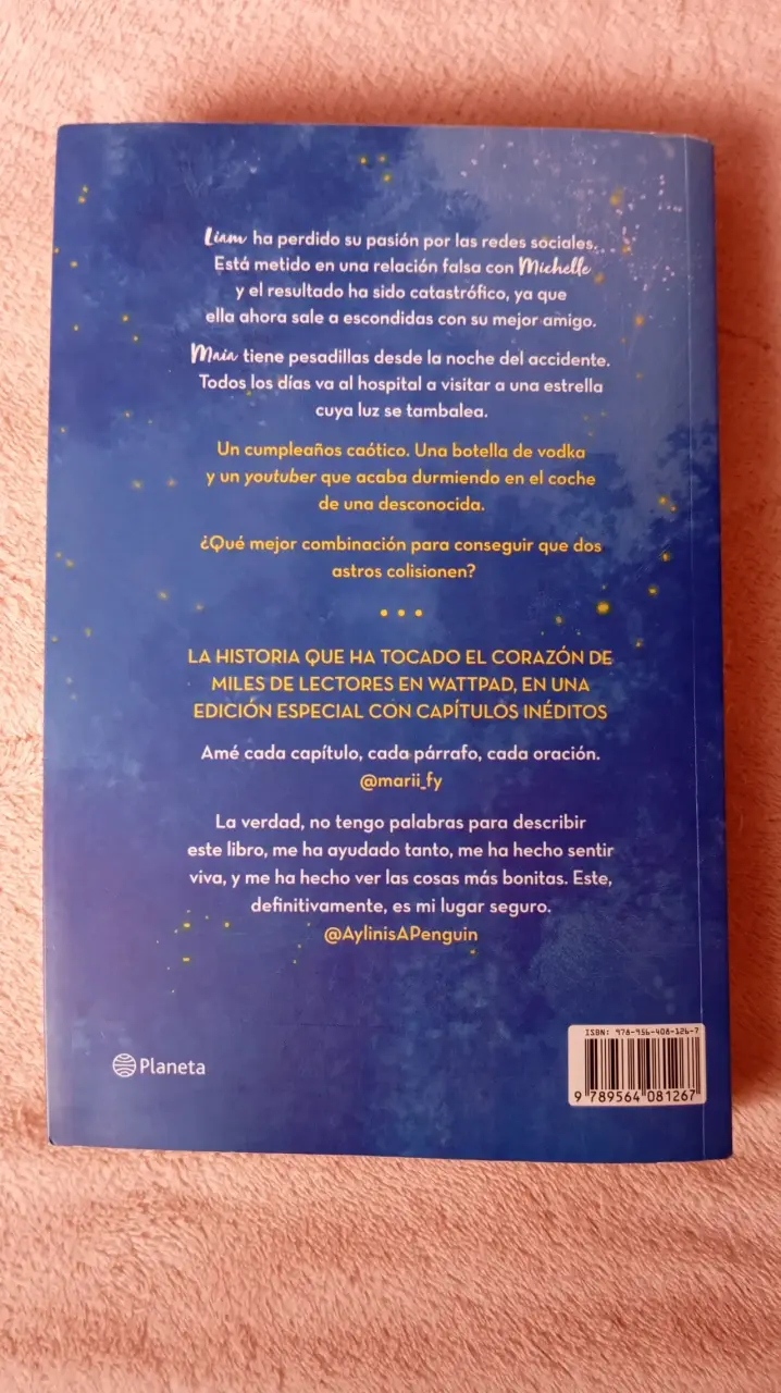 Libro "Hasta que nos quedemos sin estrellas" - 2