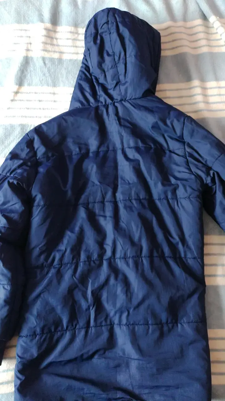 Chaqueta azul con capucha para niño Cloud Break - 4