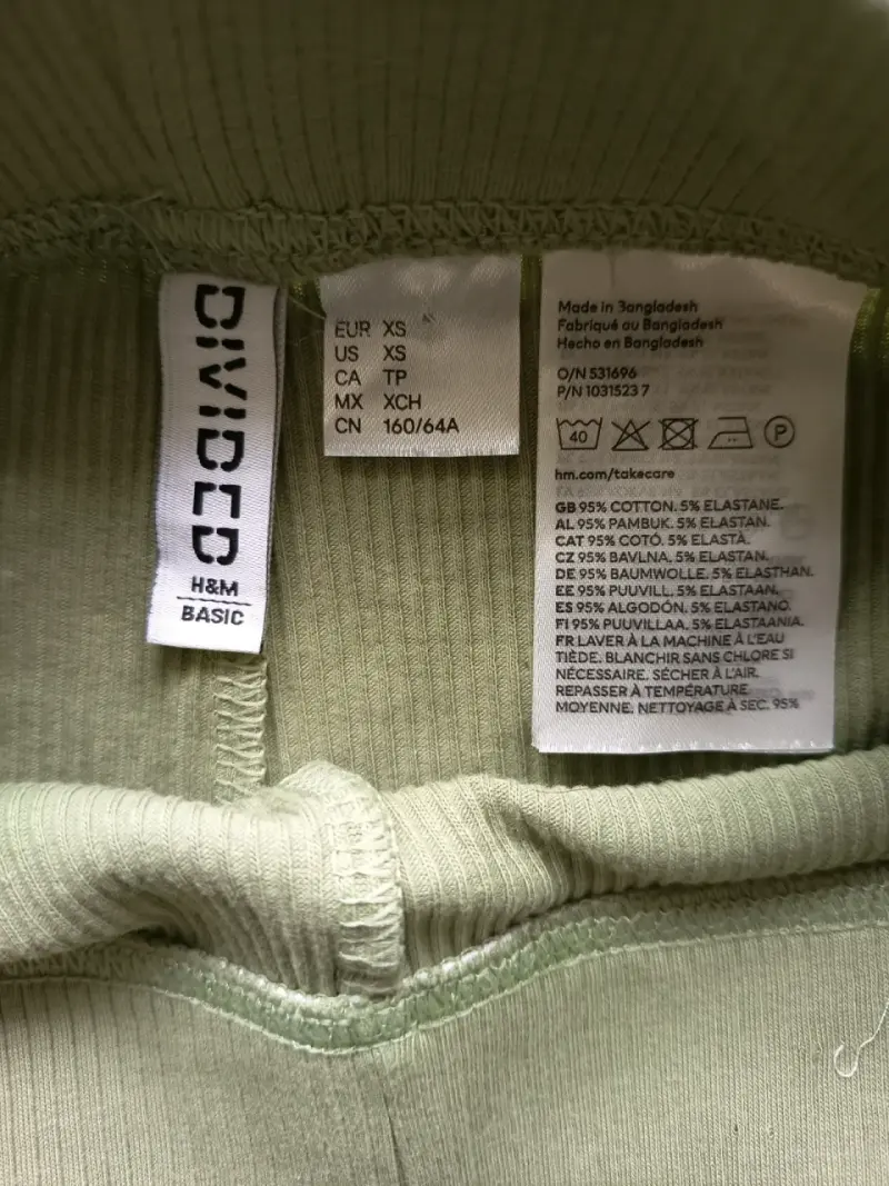 Shorts de algodón verde H&M Divided - 2